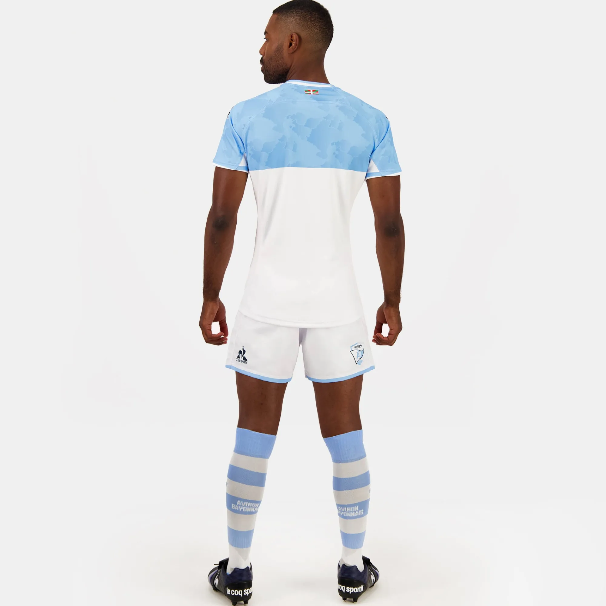 New Aviron Bayonnais - tenue de match Short Unisexe Homme Rugby | Rugby