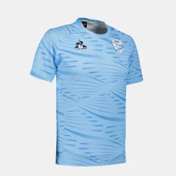 Cheap Aviron Bayonnais - tenue d'entrainement Maillot Pré match officiel Aviron Bayonnais Homme Homme Rugby | Rugby