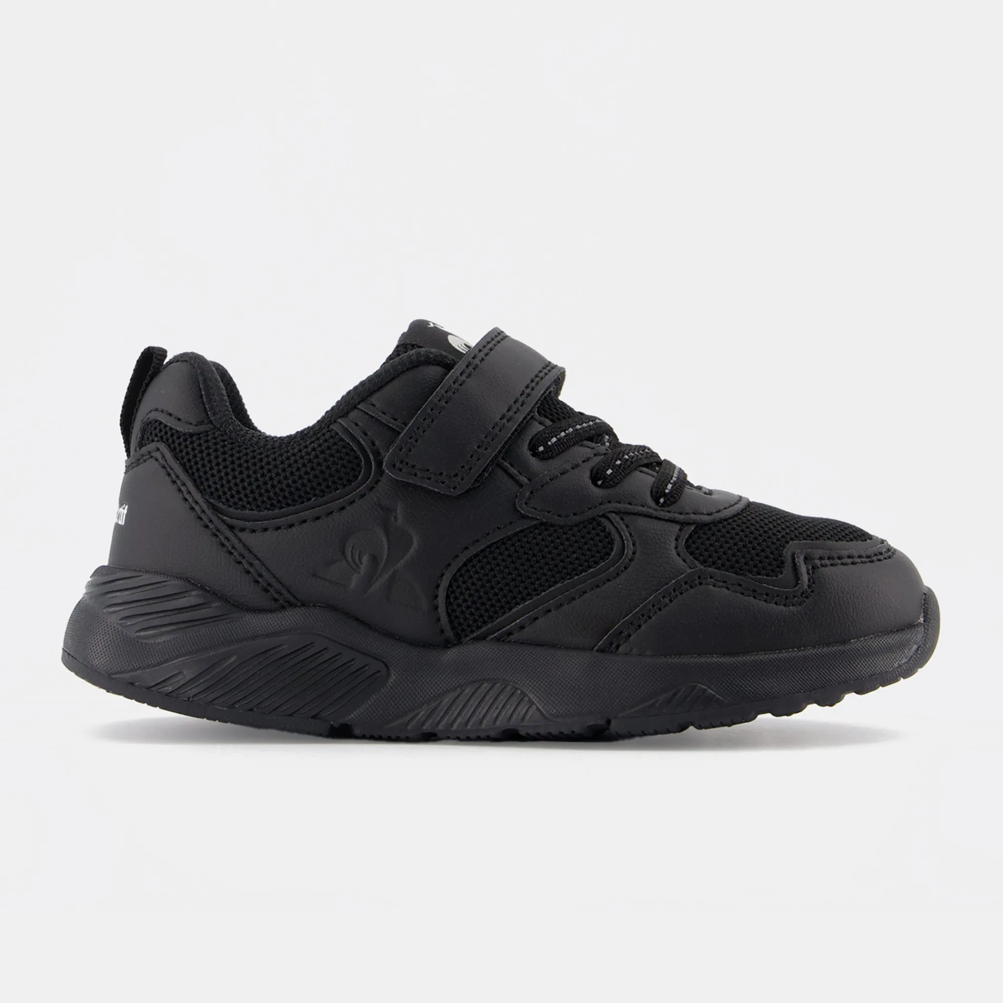 Clearance CHAUSSURES ENFANT Chaussures à scratch noires RUNNER enfant Enfant Enfant