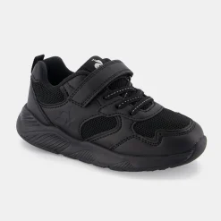 Clearance CHAUSSURES ENFANT Chaussures à scratch noires RUNNER enfant Enfant Enfant