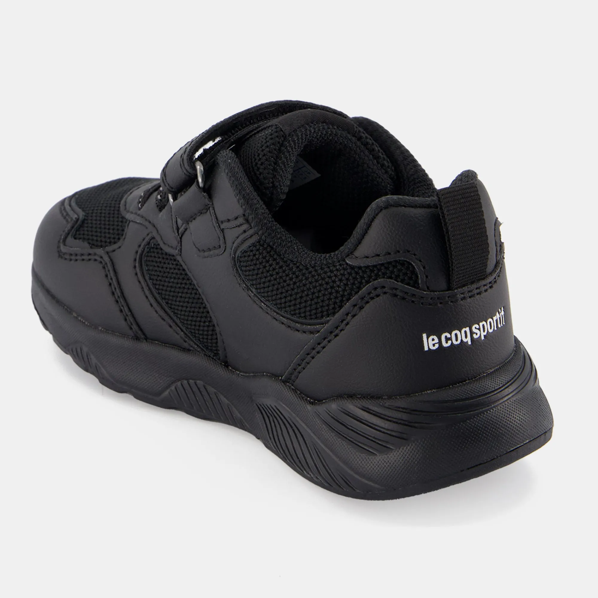 Clearance CHAUSSURES ENFANT Chaussures à scratch noires RUNNER enfant Enfant Enfant