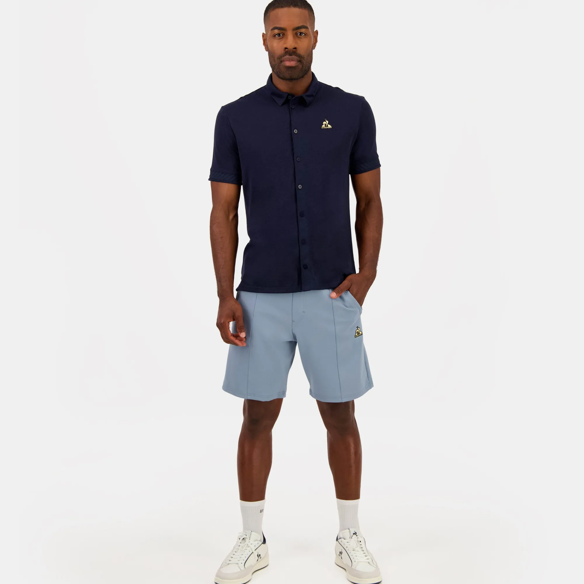 New Coq d'or Chemise manches courtes Homme Homme Polos Et Chemises