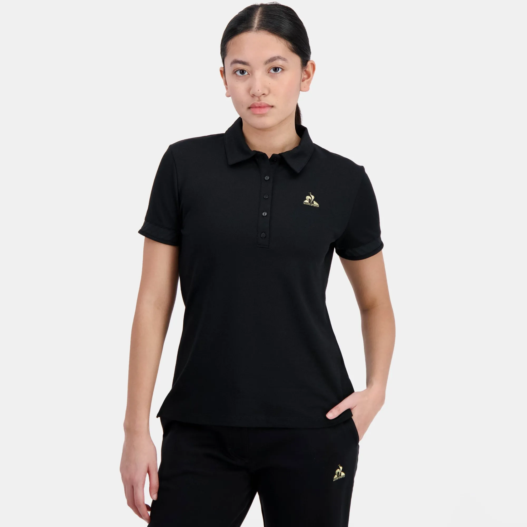 Flash Sale Coq d'Or Polo Femme en interlock 240g coton Femme T-shirts, Polos Et Débardeurs