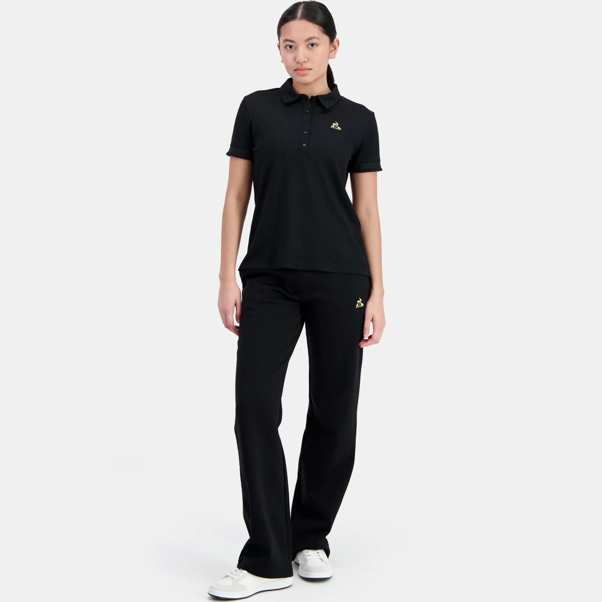 Flash Sale Coq d'Or Polo Femme en interlock 240g coton Femme T-shirts, Polos Et Débardeurs