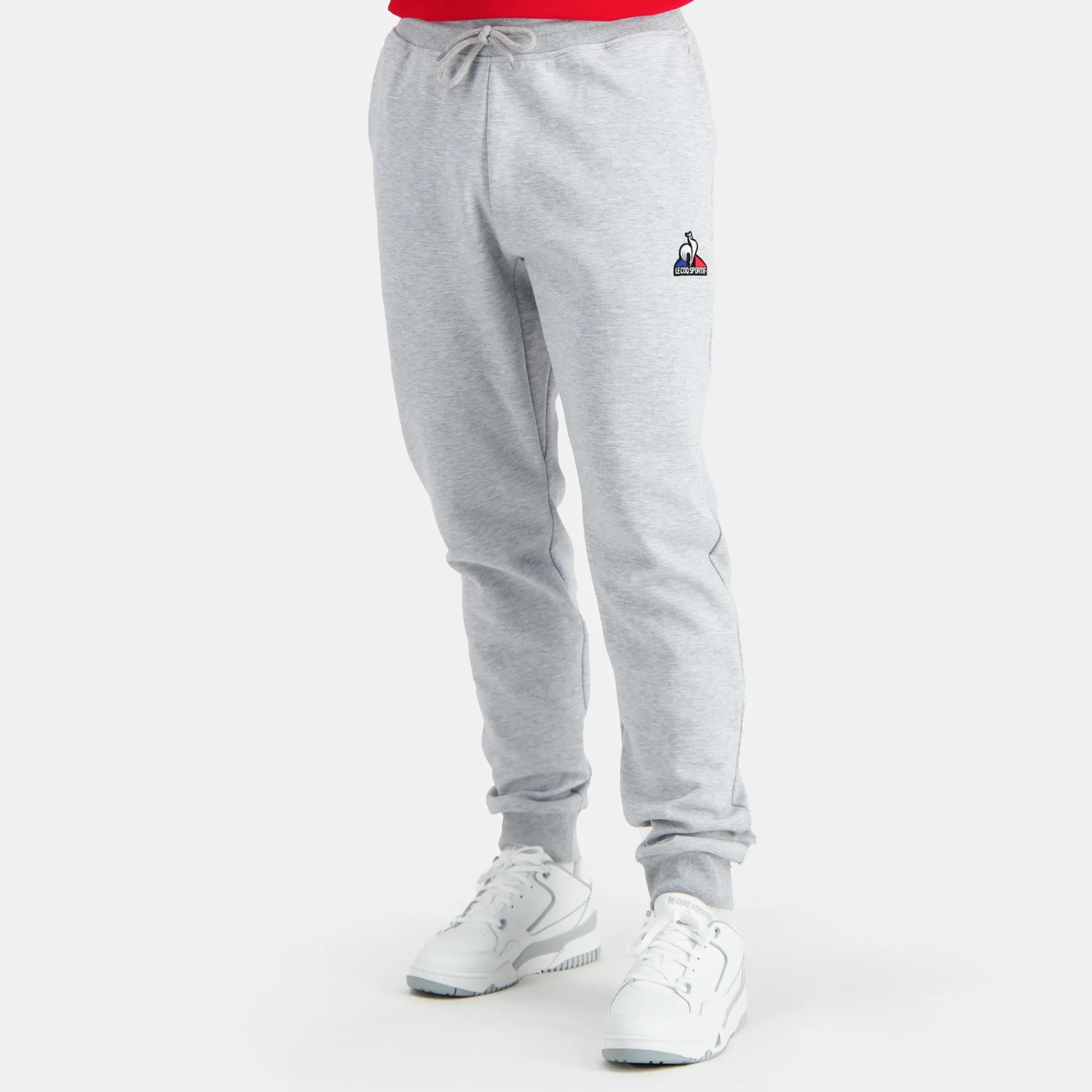 Clearance Essentiels Pantalon Regular gris chiné clair Homme Homme Pantalons Et Joggings