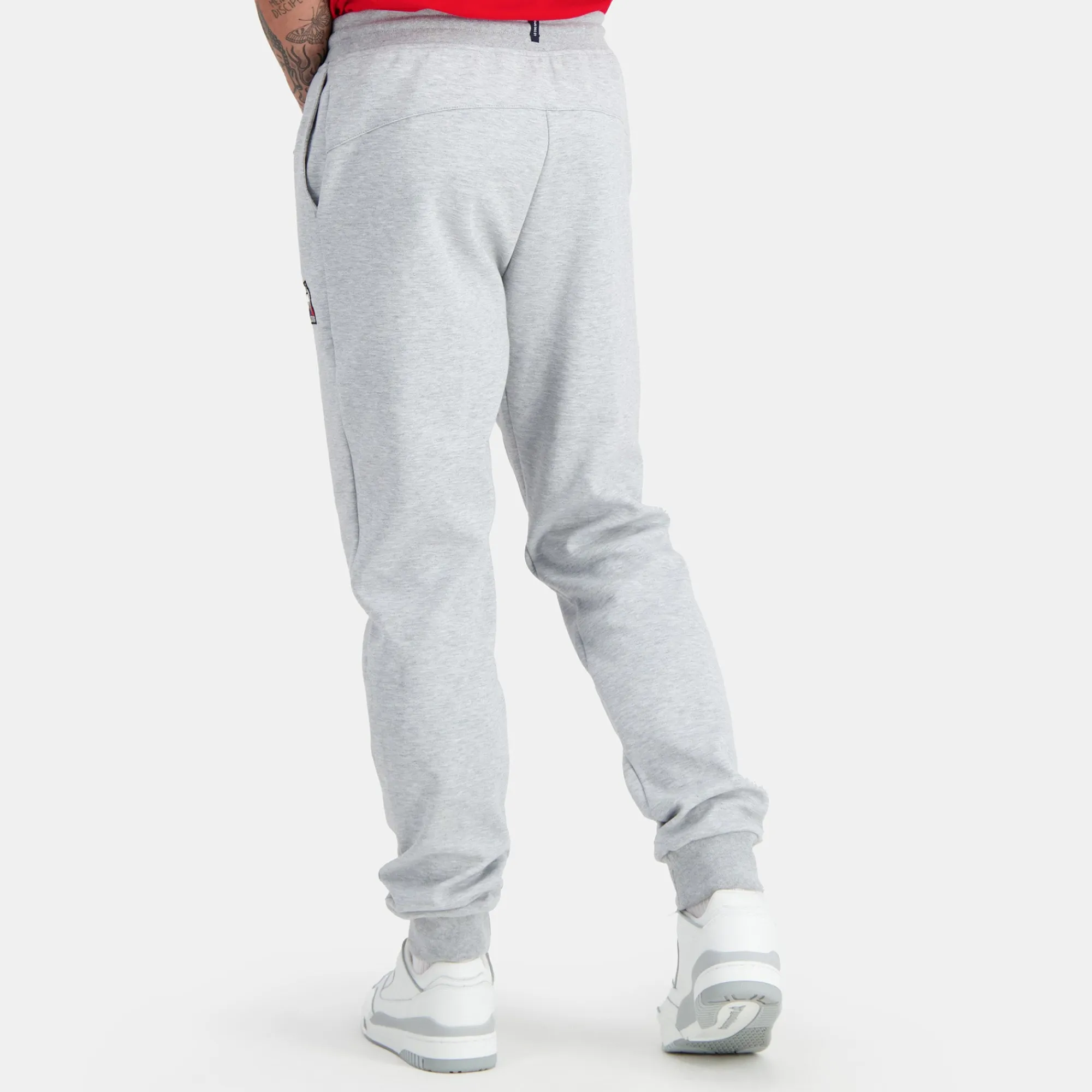 Clearance Essentiels Pantalon Regular gris chiné clair Homme Homme Pantalons Et Joggings