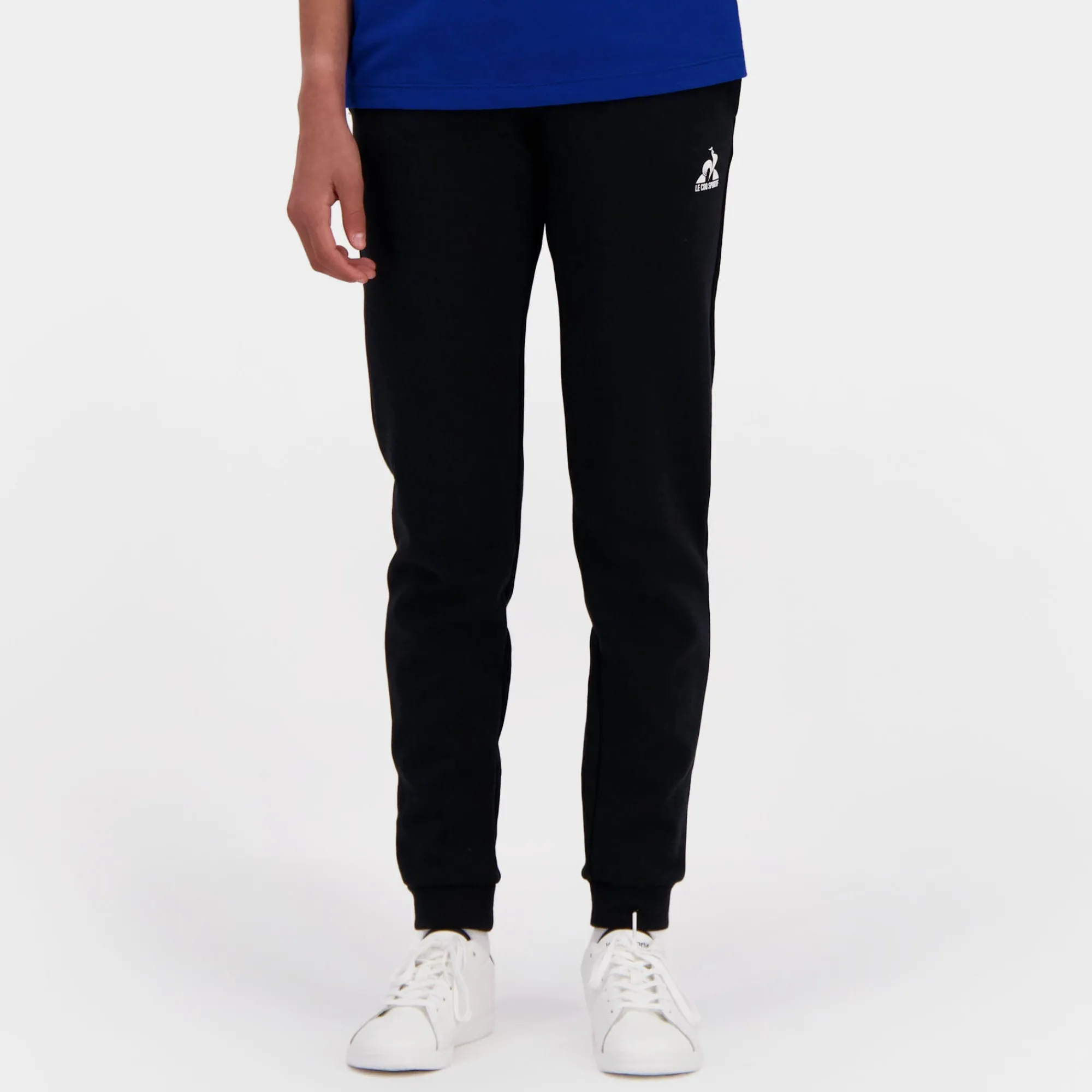 Shop Essentiels Pantalon Slim bleu marine Enfant Enfant Pantalons