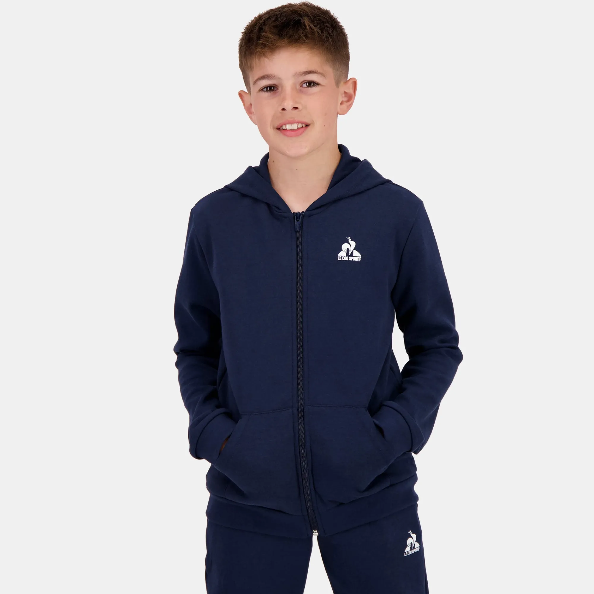 Sale Essentiels Sweat zippé à capuche Enfant Enfant Sweats Et Hoodies