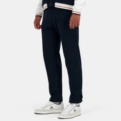 Online Héritage Pantalon Fit Straight Bleu foncé Homme Homme Pantalons Et Joggings