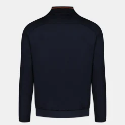 Hot Héritage Veste zippée bleu marine Homme Homme Sweats
