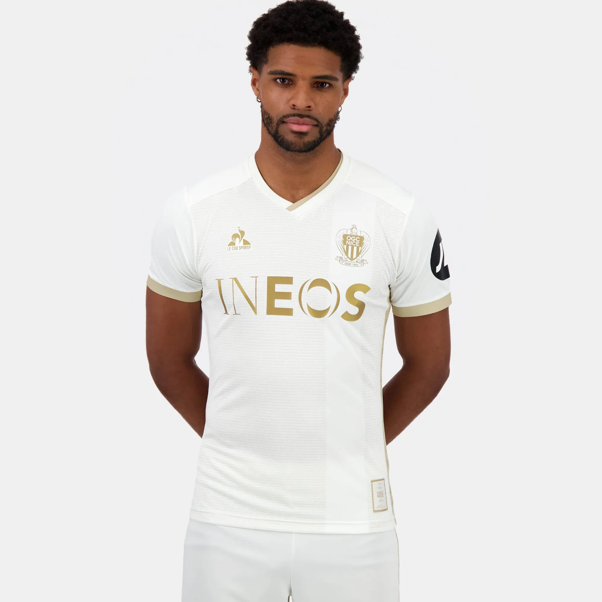 Outlet OGC Nice - Tenue de match Maillot pro Away officiel Unisexe Homme Football | Football