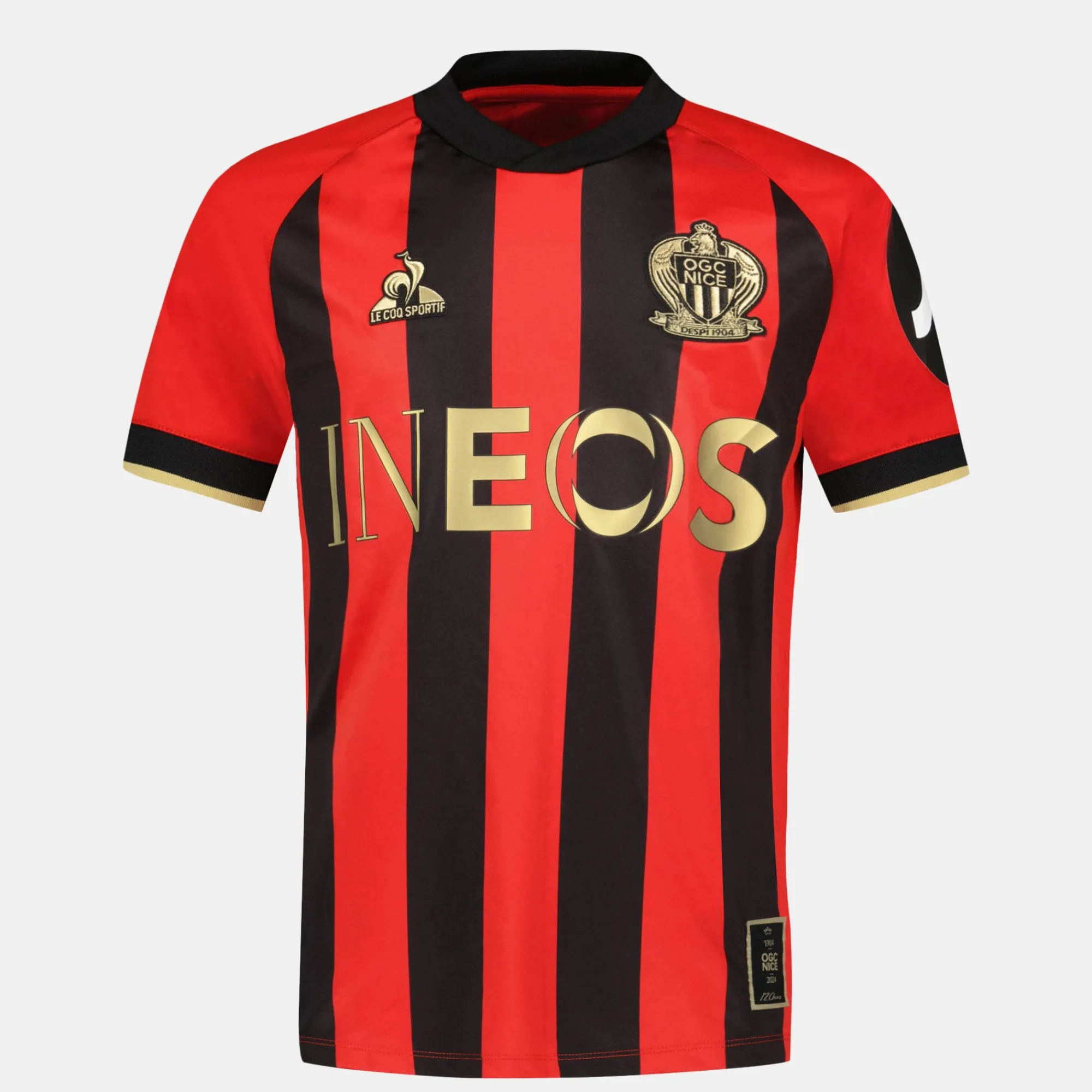New OGC Nice - Tenue de match Maillot Home officiel Enfant Enfant Football | Football