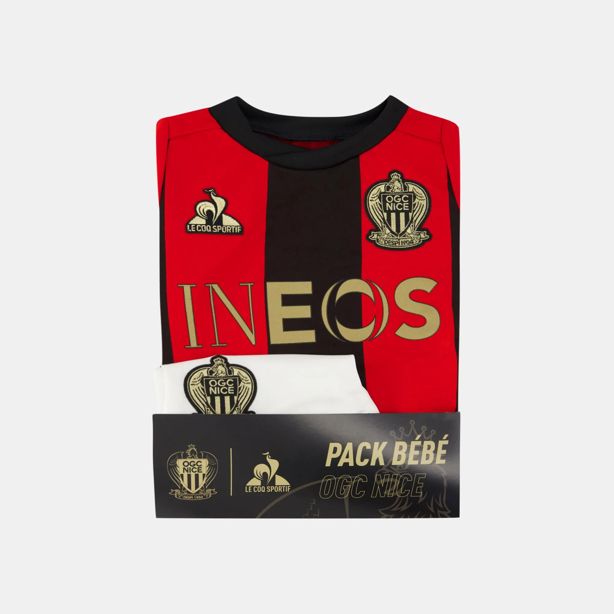 Flash Sale OGC Nice - Tenue de match Ensemble maillot et short bébé Enfant Football | Football