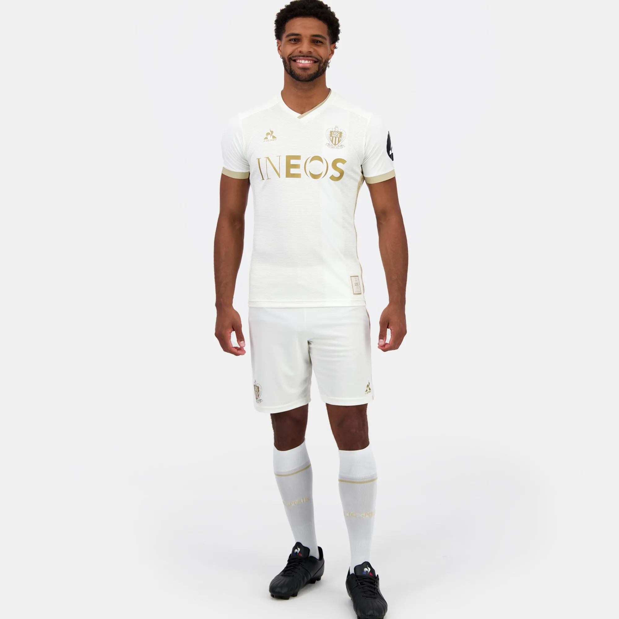 Outlet OGC Nice - Tenue de match Maillot pro Away officiel Unisexe Homme Football | Football