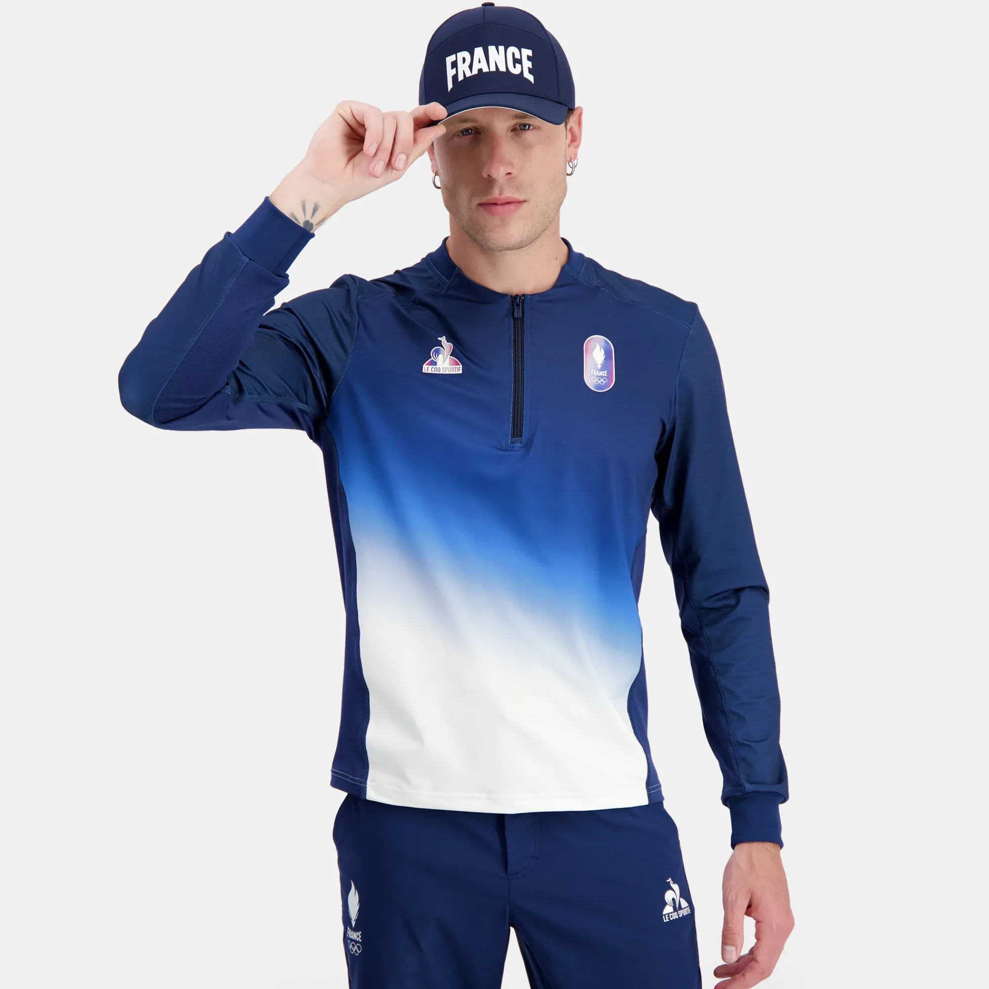 Best Sale Équipe de France Olympique | Paris 2024 Sweat Équipe de France Homme Homme Sweats