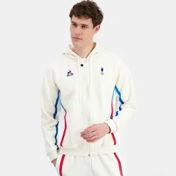Outlet Équipe de France Olympique | Paris 2024 Sweat zippé à capuche Équipe de France Homme Homme Sweats