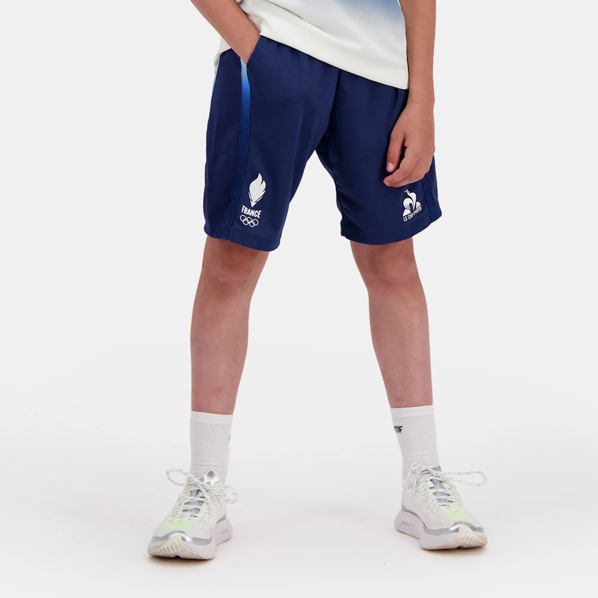 Best Sale Équipe de France Olympique | Paris 2024 Short Équipe de France Enfant Enfant Shorts