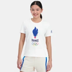 Flash Sale Équipe de France Olympique | Paris 2024 T-shirt Équipe de France Femme Femme T-shirts, Polos Et Débardeurs