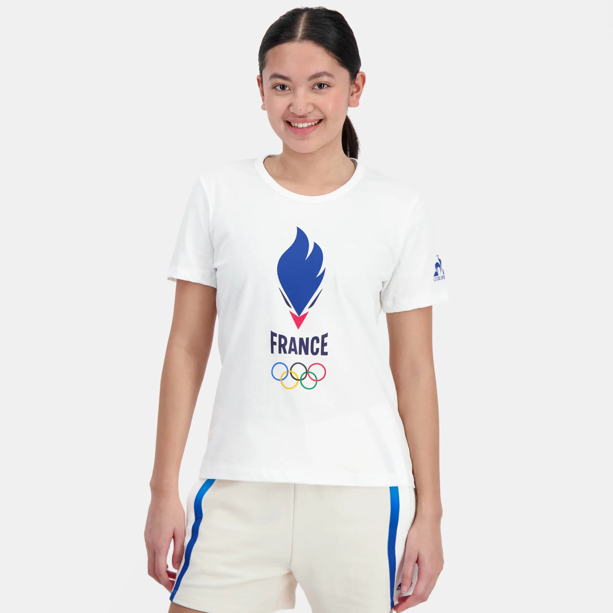 Flash Sale Équipe de France Olympique | Paris 2024 T-shirt Équipe de France Femme Femme T-shirts, Polos Et Débardeurs