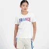 Cheap Équipe de France Olympique | Paris 2024 T-shirt Équipe de France Femme Femme T-shirts, Polos Et Débardeurs