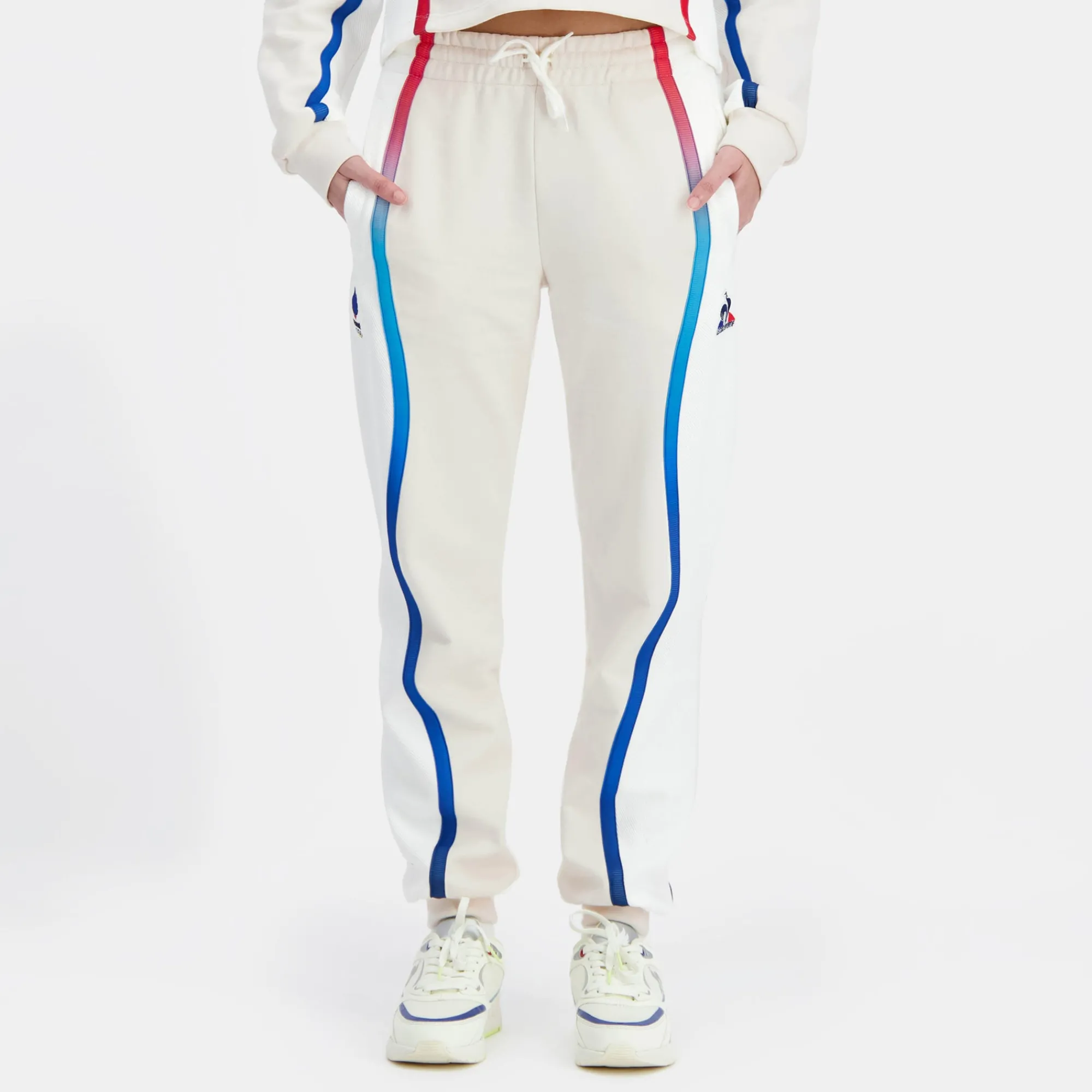 New Équipe de France Olympique | Paris 2024 Pantalon Équipe de France Femme Femme Pantalons, Joggings Et Shorts