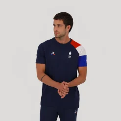 Cheap Équipe de France Olympique T-shirt Homme Homme T-shirts Et Hauts