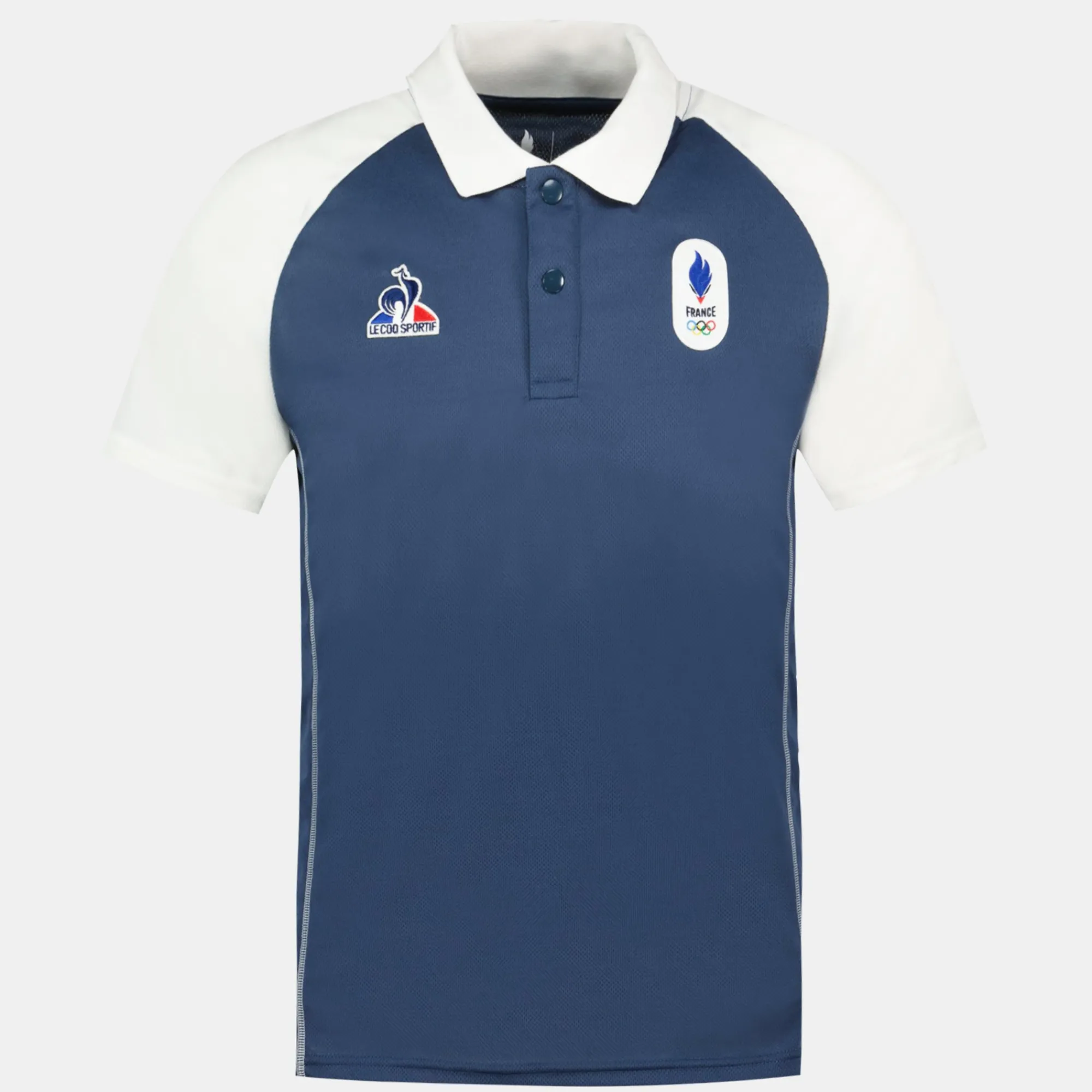 Clearance Équipe de France Olympique | Paris 2024 Polo Équipe de France Homme Homme Polos Et Chemises | T-shirts Et Hauts