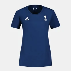 Fashion Équipe de France Olympique | Paris 2024 T-shirt Femme Femme T-shirts, Polos Et Débardeurs