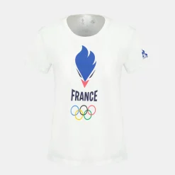 Flash Sale Équipe de France Olympique | Paris 2024 T-shirt Équipe de France Femme Femme T-shirts, Polos Et Débardeurs