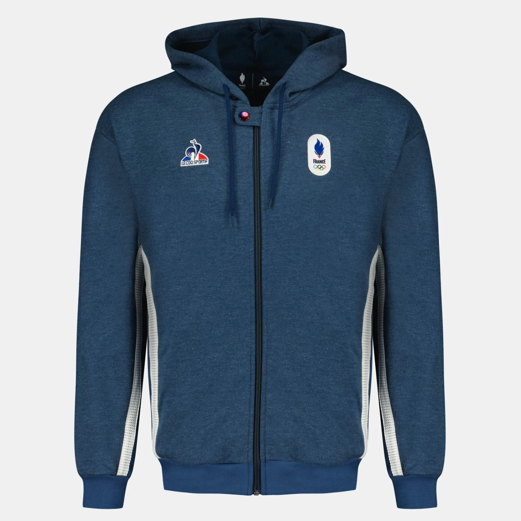 Fashion Équipe de France Olympique | Paris 2024 Sweat zippé à capuche Équipe de France Homme Homme Hoodies | Sweats