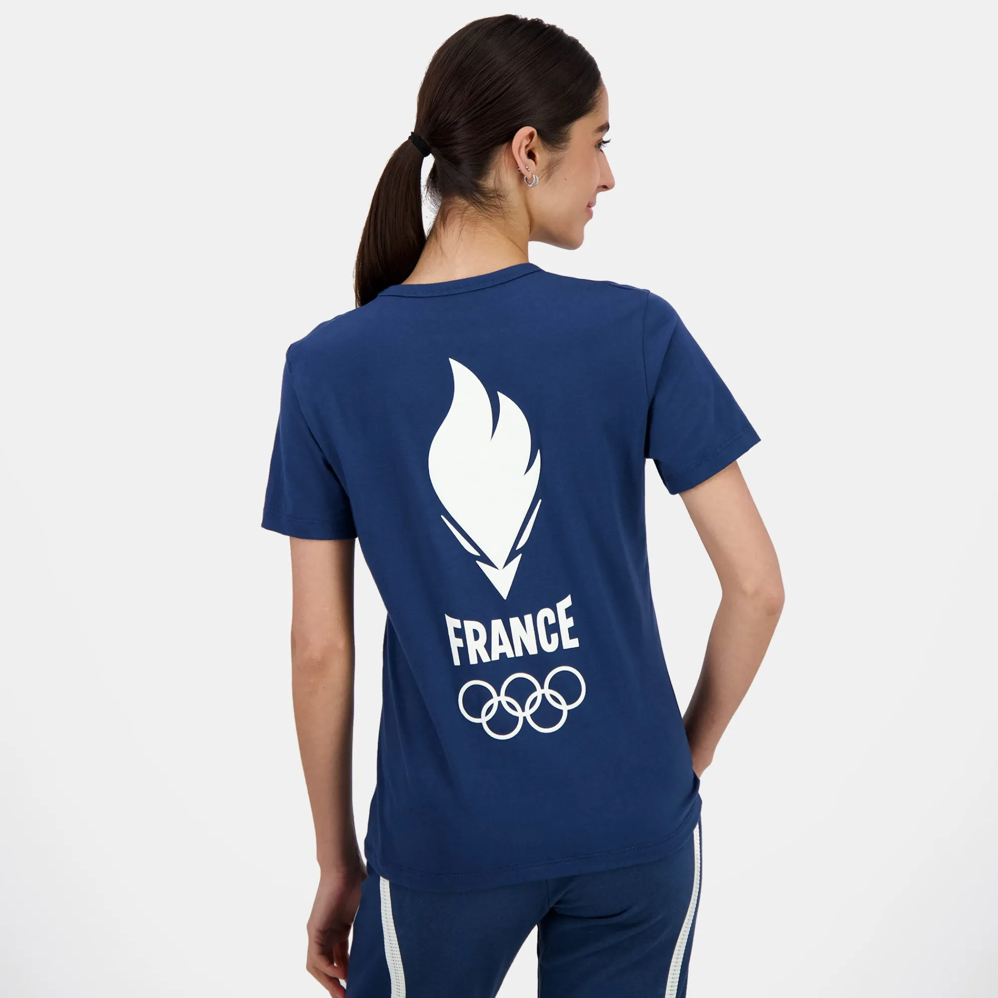 Fashion Équipe de France Olympique | Paris 2024 T-shirt Femme Femme T-shirts, Polos Et Débardeurs