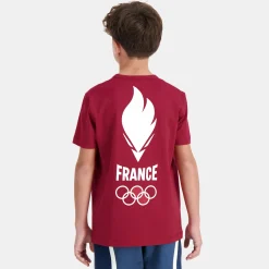 Sale Équipe de France Olympique | Paris 2024 T-shirt Équipe de France Enfant Enfant T-shirts