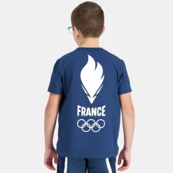 Discount Équipe de France Olympique | Paris 2024 T-shirt Équipe de France Enfant Enfant T-shirts