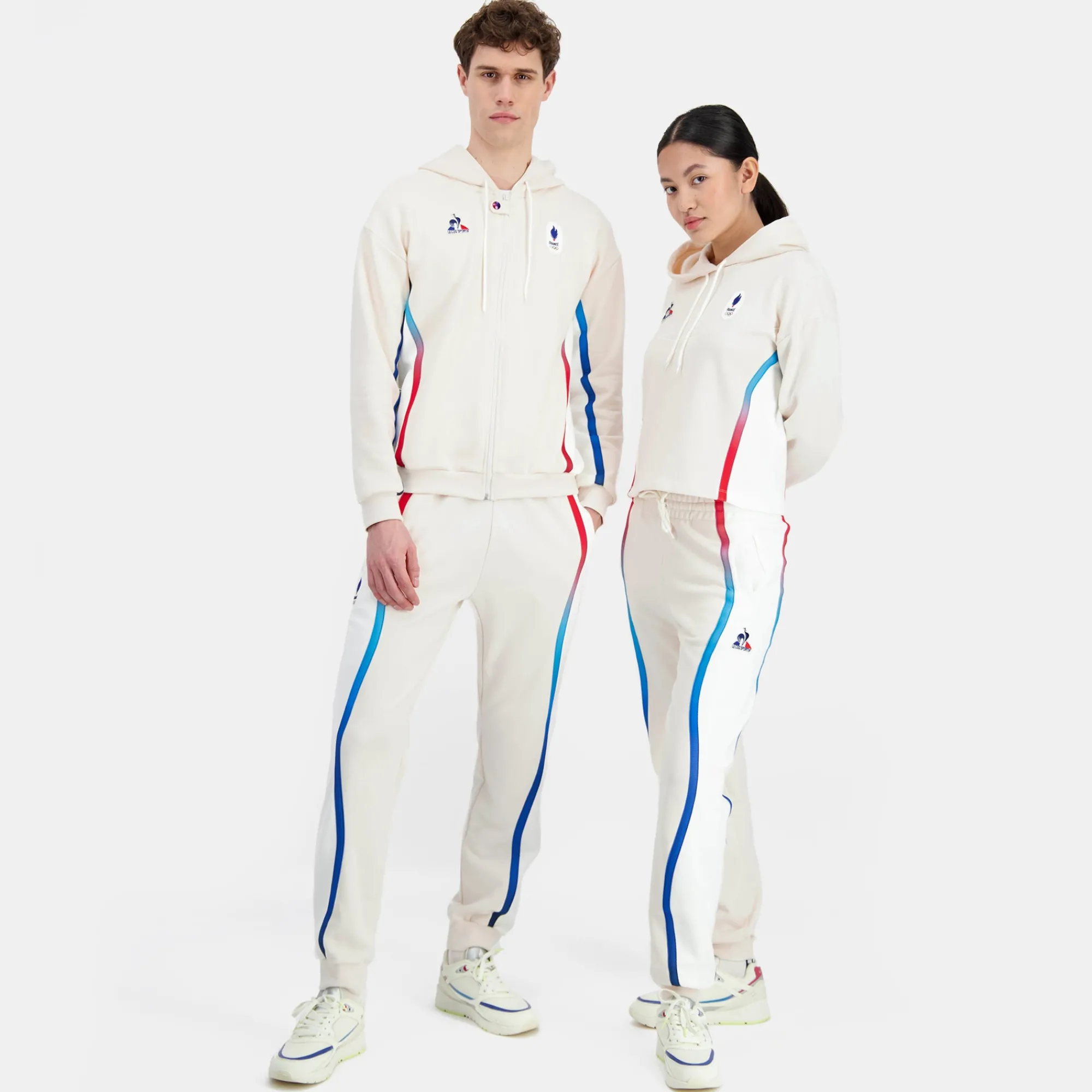Outlet Équipe de France Olympique | Paris 2024 Sweat zippé à capuche Équipe de France Homme Homme Sweats