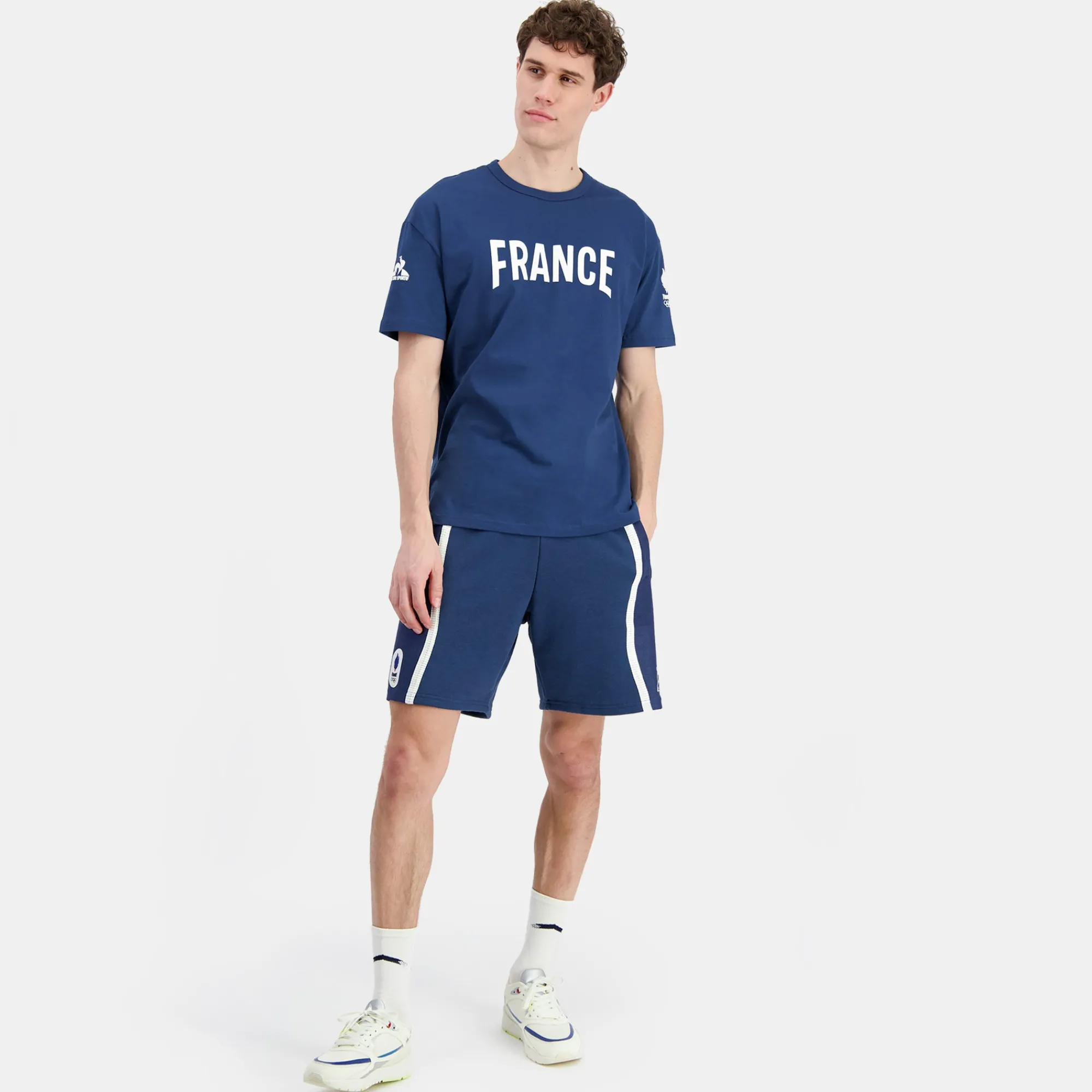 Clearance Équipe de France Olympique | Paris 2024 T-shirt Équipe de France Homme Homme T-shirts Et Hauts
