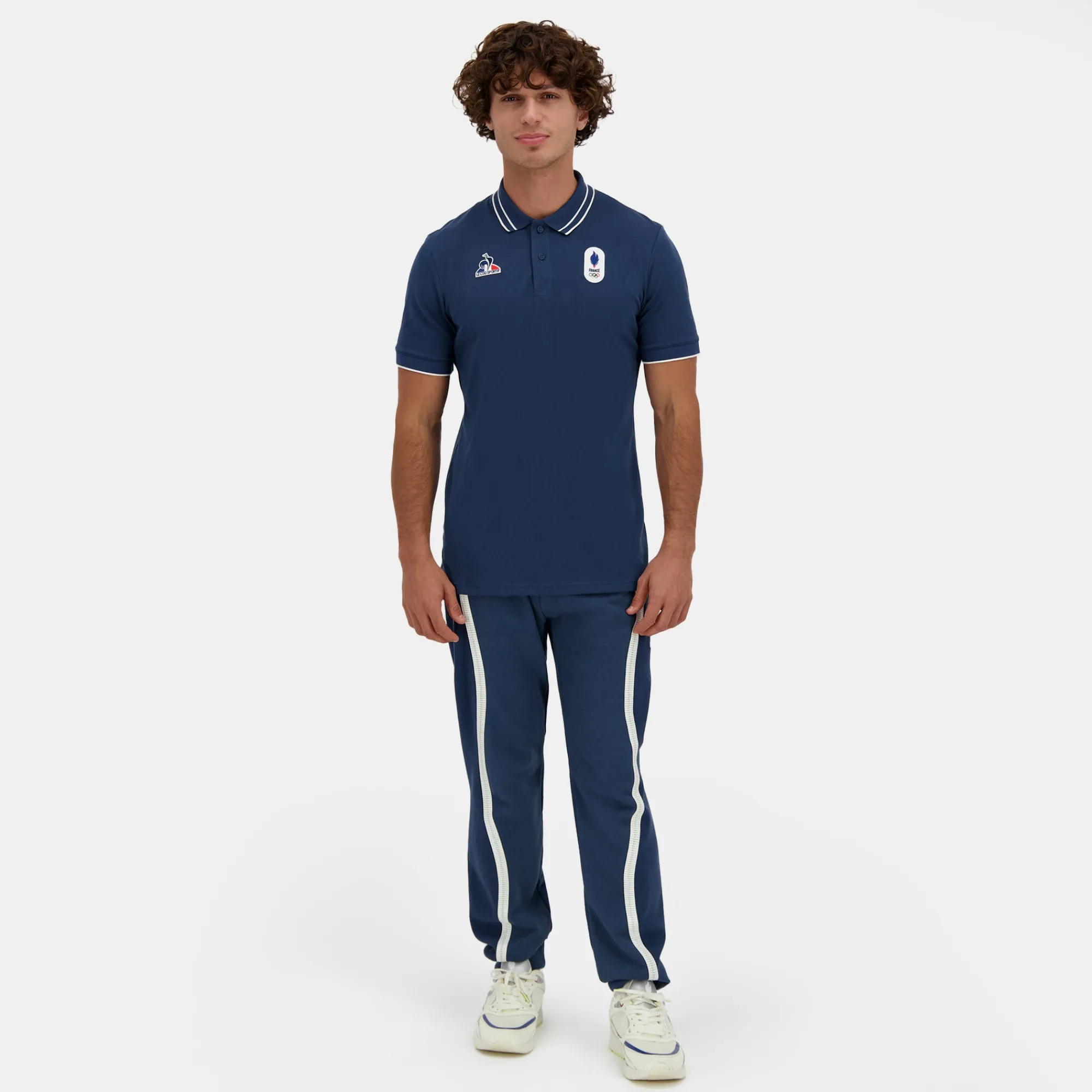 Online Équipe de France Olympique | Paris 2024 Polo Équipe de France Homme Homme Polos Et Chemises | T-shirts Et Hauts