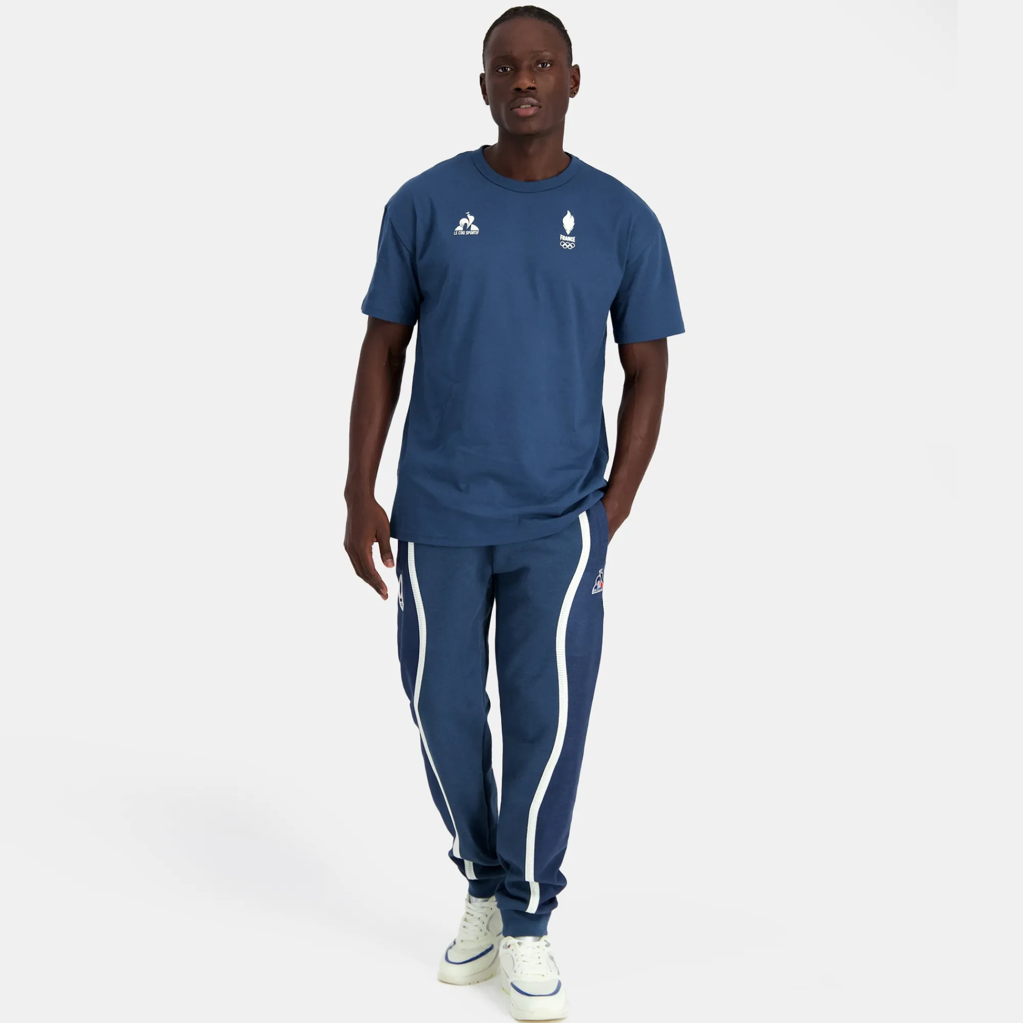 Clearance Équipe de France Olympique | Paris 2024 Pantalon Équipe de France Homme Homme Pantalons Et Joggings