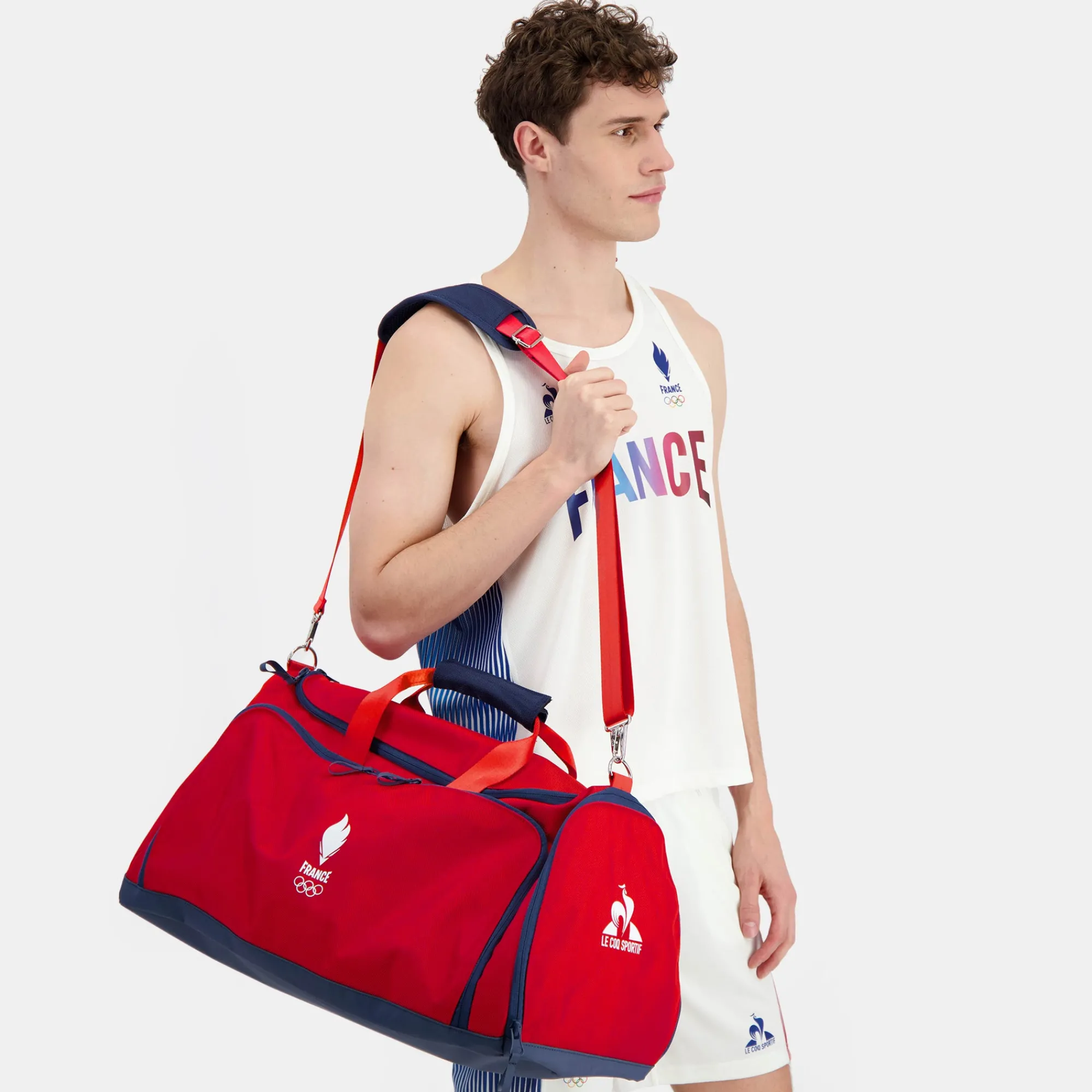 Best Équipe de France Olympique | Paris 2024 Sac de sport officiel Équipe de France Unisexe Femme Sacs à Dos Et Sacs De Sport | Sacs à Dos Et Sacs De Sport