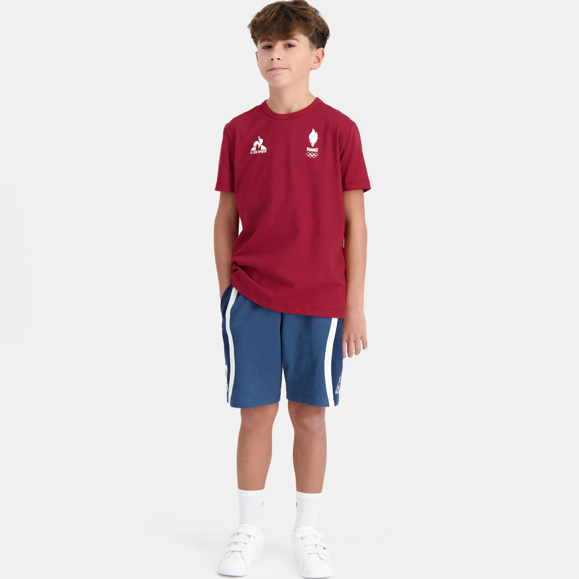 Sale Équipe de France Olympique | Paris 2024 T-shirt Équipe de France Enfant Enfant T-shirts