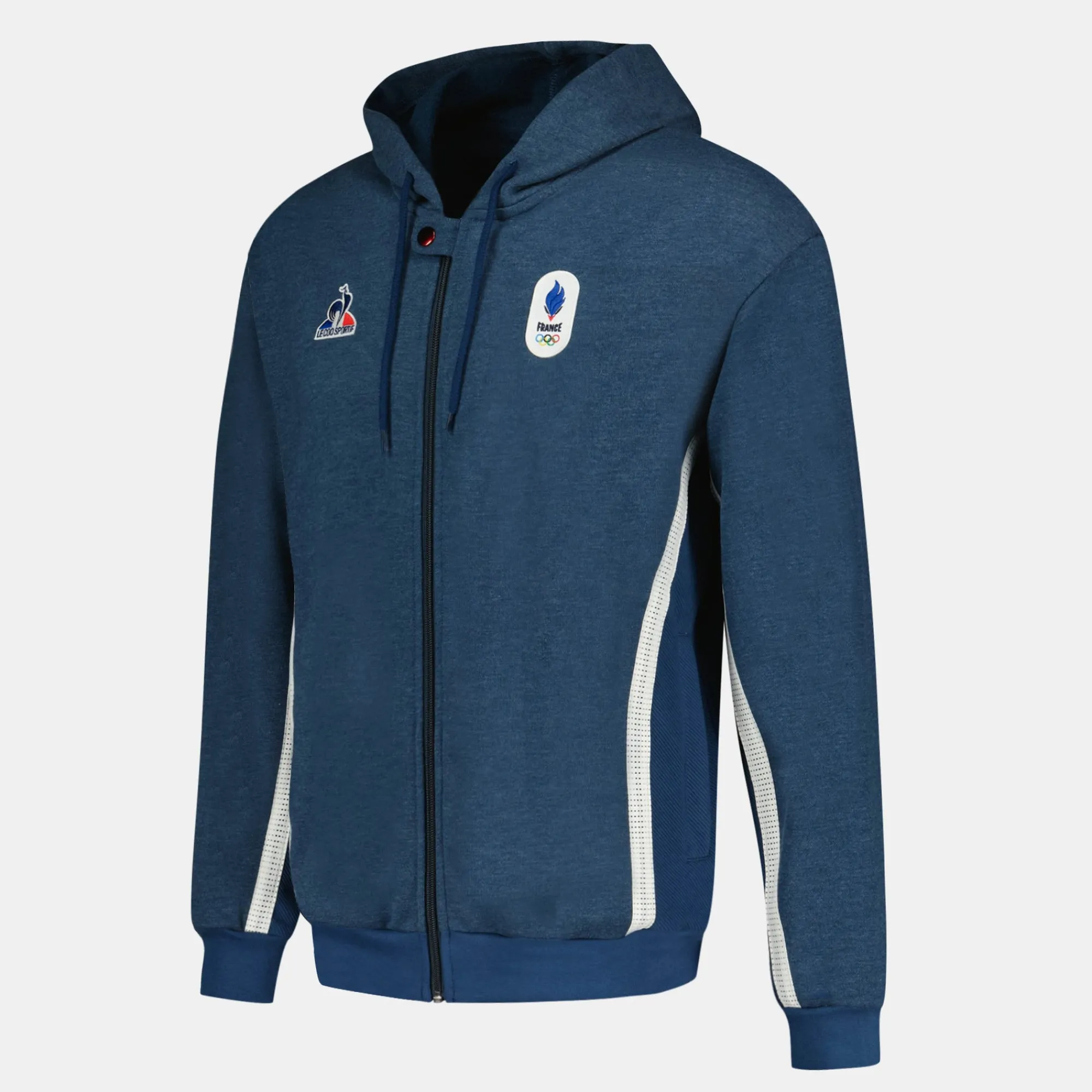 Fashion Équipe de France Olympique | Paris 2024 Sweat zippé à capuche Équipe de France Homme Homme Hoodies | Sweats