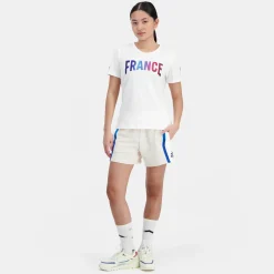 Cheap Équipe de France Olympique | Paris 2024 T-shirt Équipe de France Femme Femme T-shirts, Polos Et Débardeurs