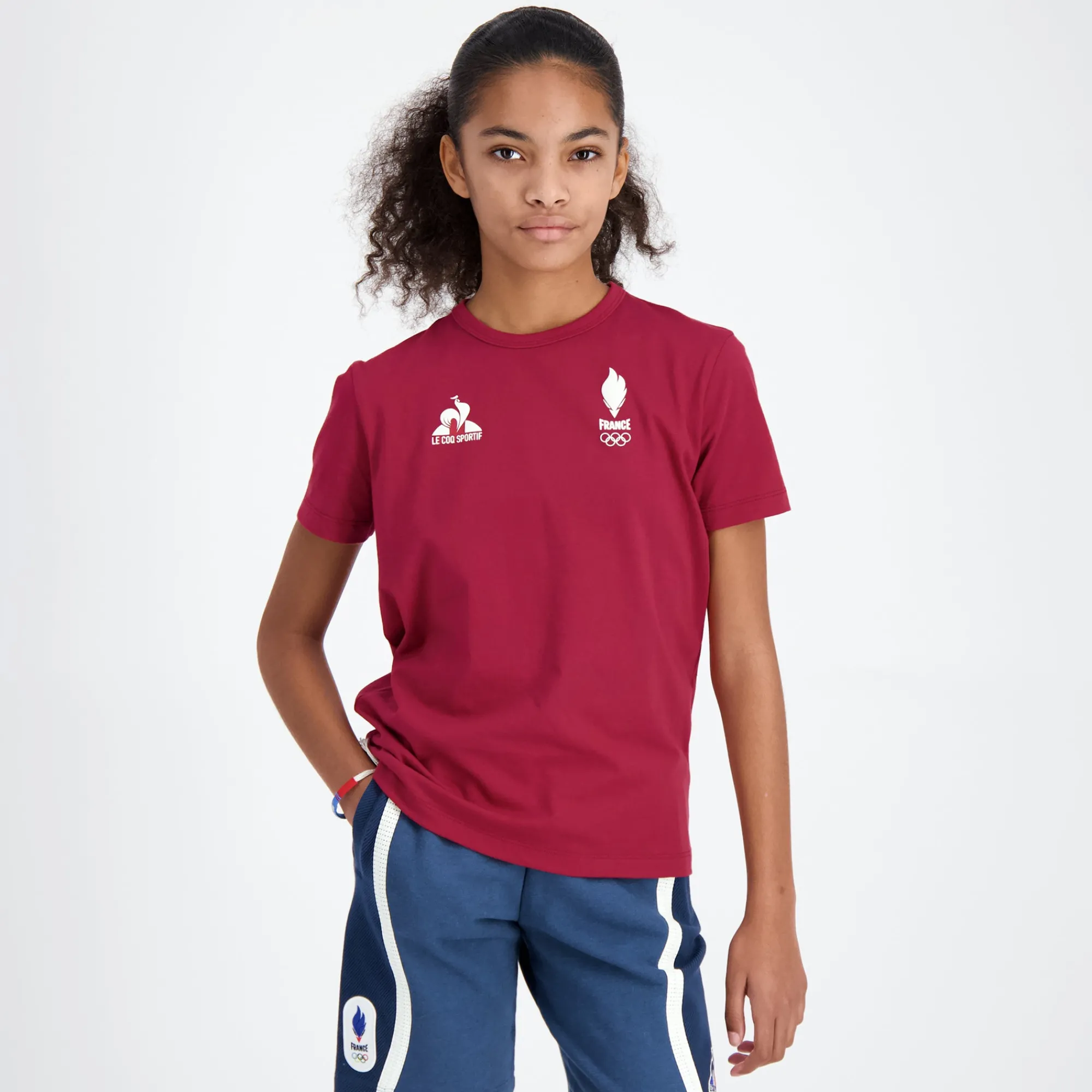 Sale Équipe de France Olympique | Paris 2024 T-shirt Équipe de France Enfant Enfant T-shirts