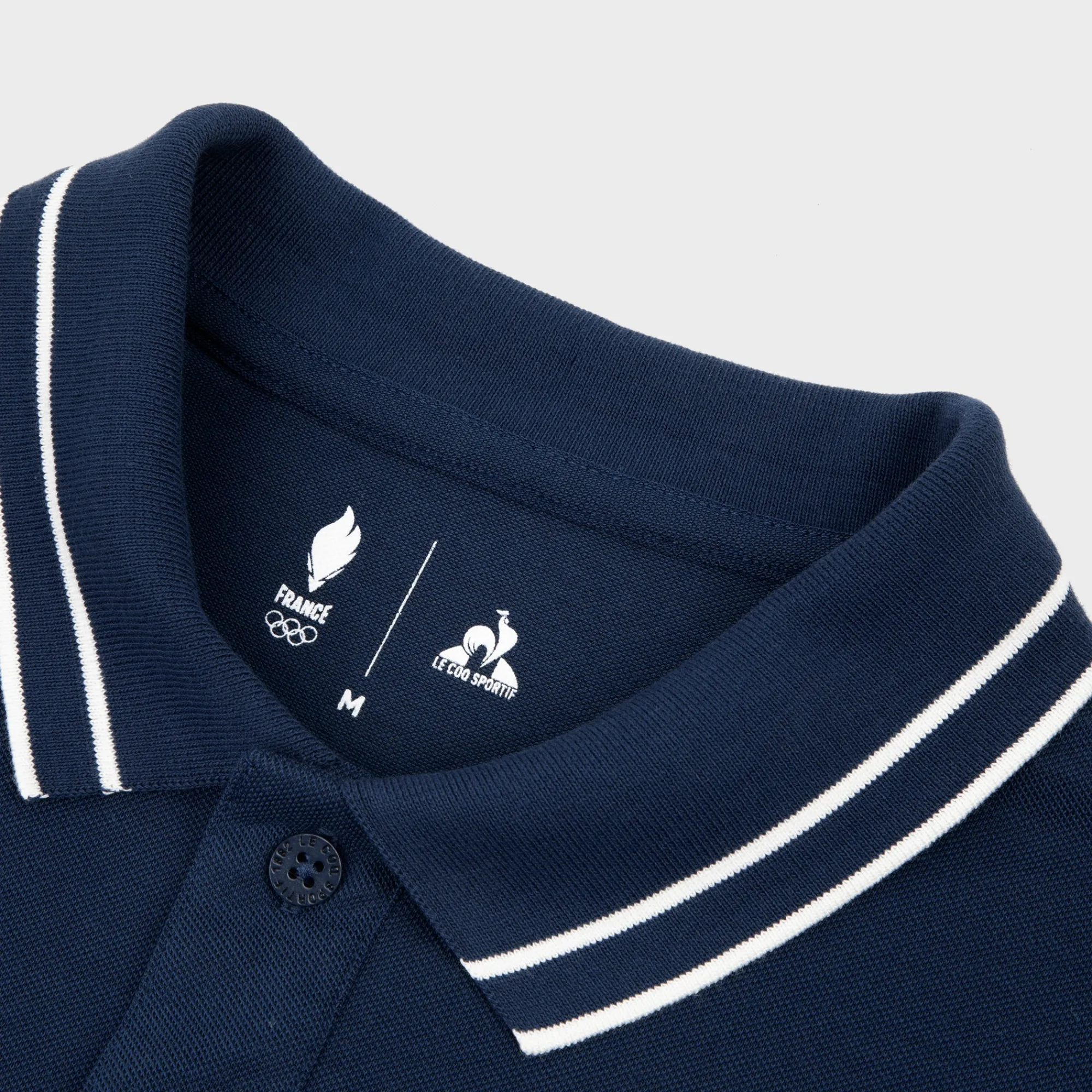 Online Équipe de France Olympique | Paris 2024 Polo Équipe de France Homme Homme Polos Et Chemises | T-shirts Et Hauts
