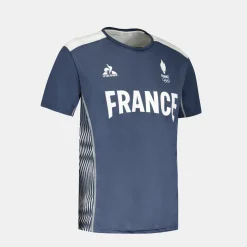 Best Équipe de France Olympique | Paris 2024 Maillot Équipe de France Homme Homme T-shirts Et Hauts