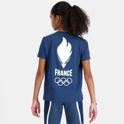 Discount Équipe de France Olympique | Paris 2024 T-shirt Équipe de France Enfant Enfant T-shirts