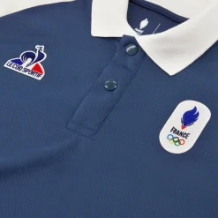 Clearance Équipe de France Olympique | Paris 2024 Polo Équipe de France Homme Homme Polos Et Chemises | T-shirts Et Hauts