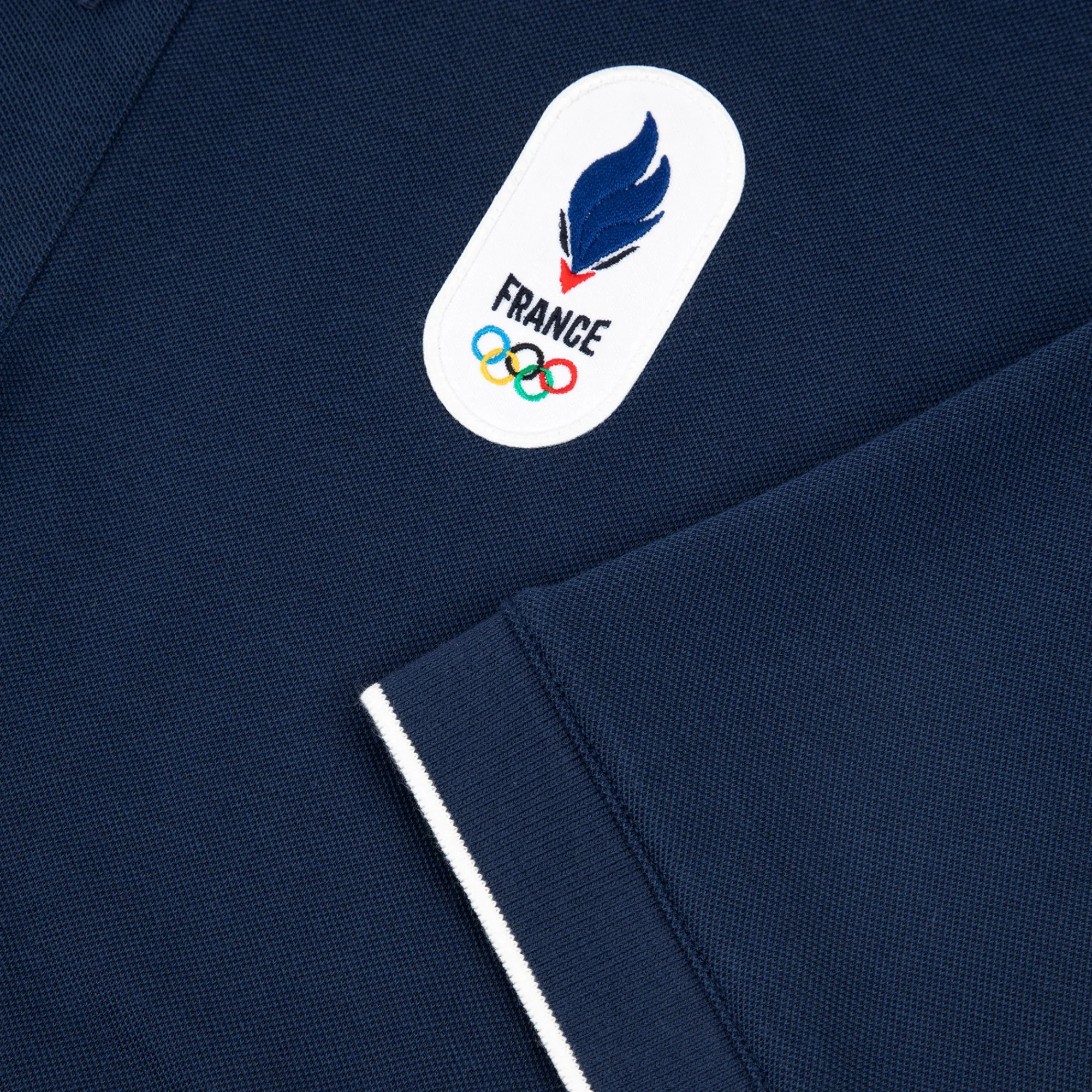 Online Équipe de France Olympique | Paris 2024 Polo Équipe de France Homme Homme Polos Et Chemises | T-shirts Et Hauts
