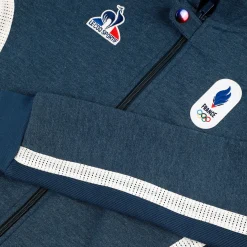 Outlet Équipe de France Olympique | Paris 2024 Sweat zippé à capuche Équipe de France Enfant Enfant Sweats Et Hoodies