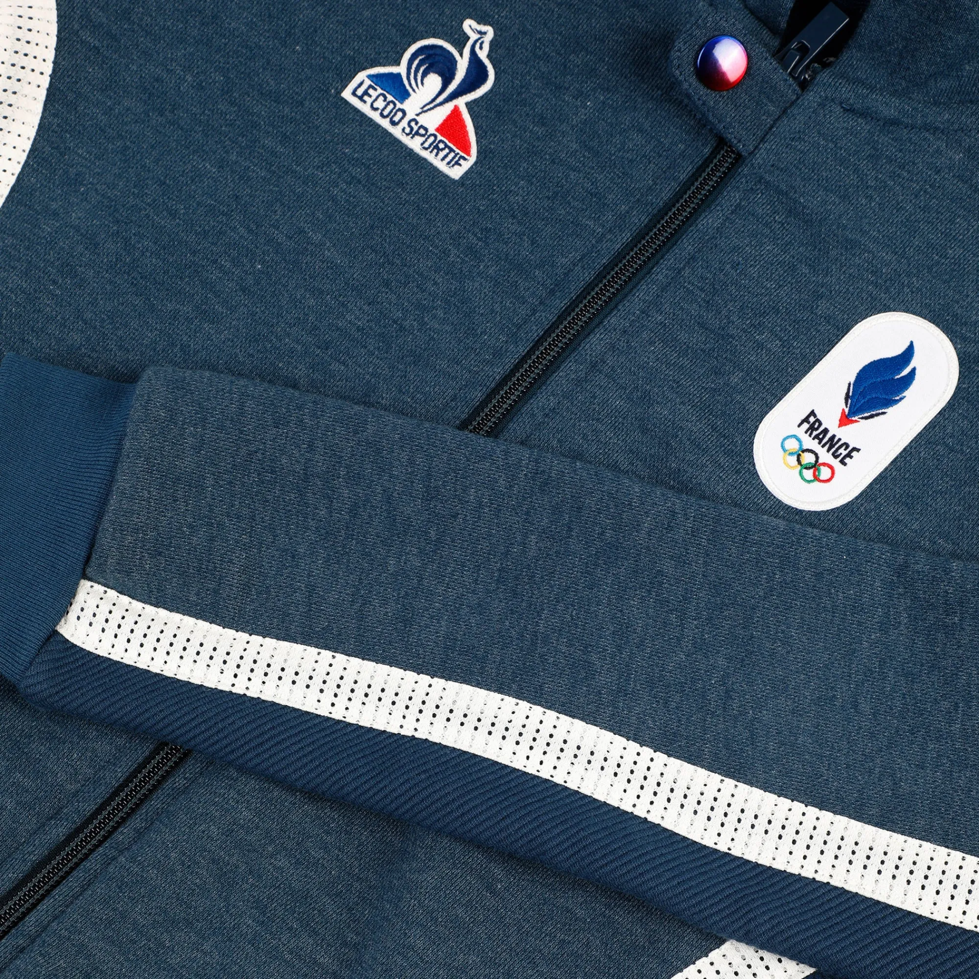 Outlet Équipe de France Olympique | Paris 2024 Sweat zippé à capuche Équipe de France Enfant Enfant Sweats Et Hoodies