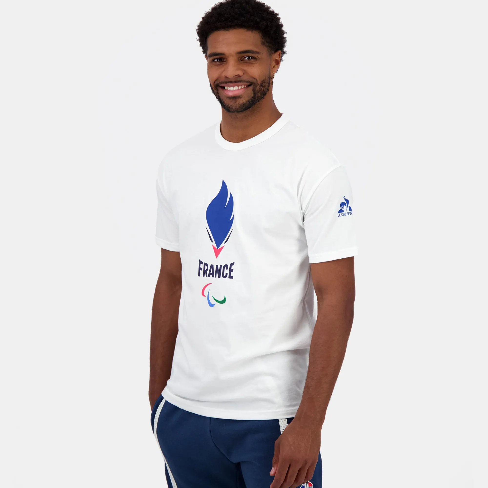 Sale Équipe de France Paralympique Paris 2024 T-shirt Équipe de France Homme Homme T-shirts Et Hauts